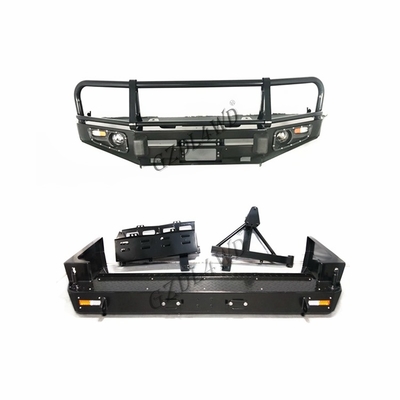 4x4 Front Rear Bumper Steel Car Bull Bar Fit Land Cruiser 100 Series