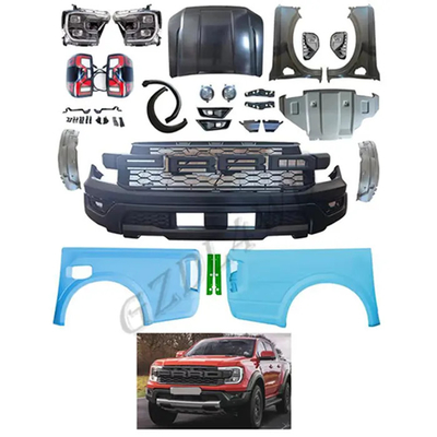 GZDL4WD Conversion Body Kit 4x4 Front Bumper For Ranger 2012-2021 Upgrade To Ranger 2022 Up